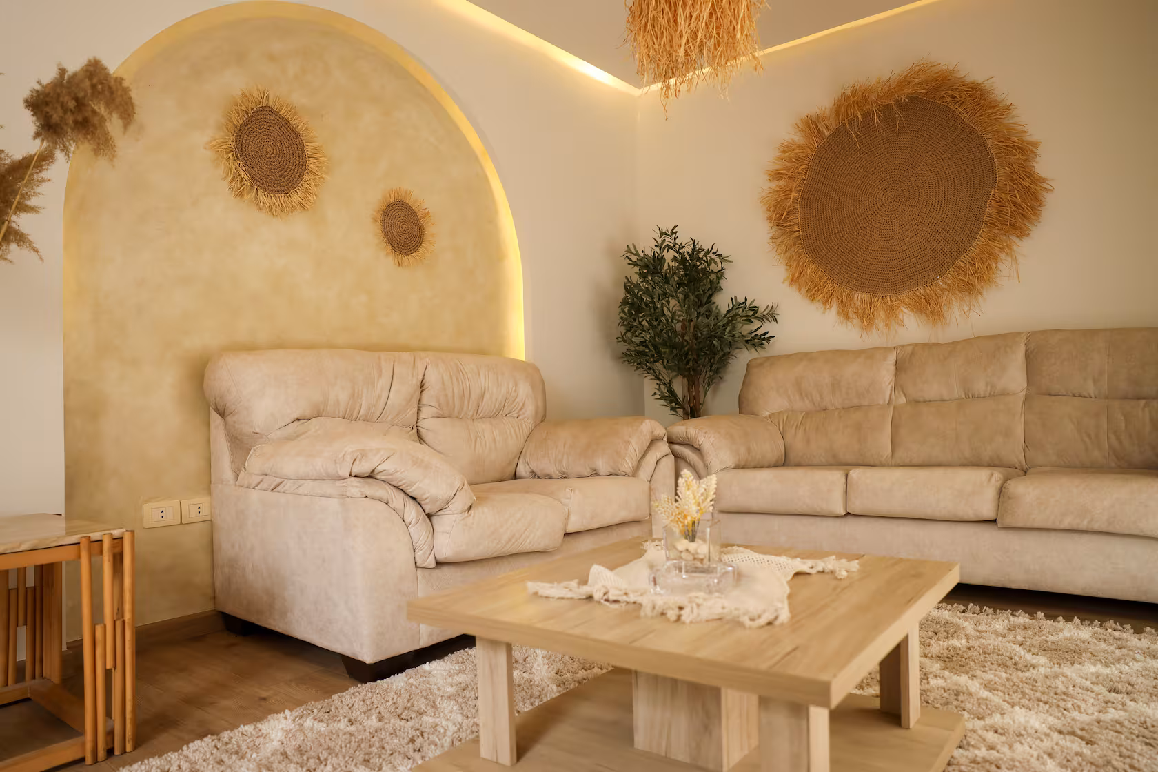 Living room at Residence 214