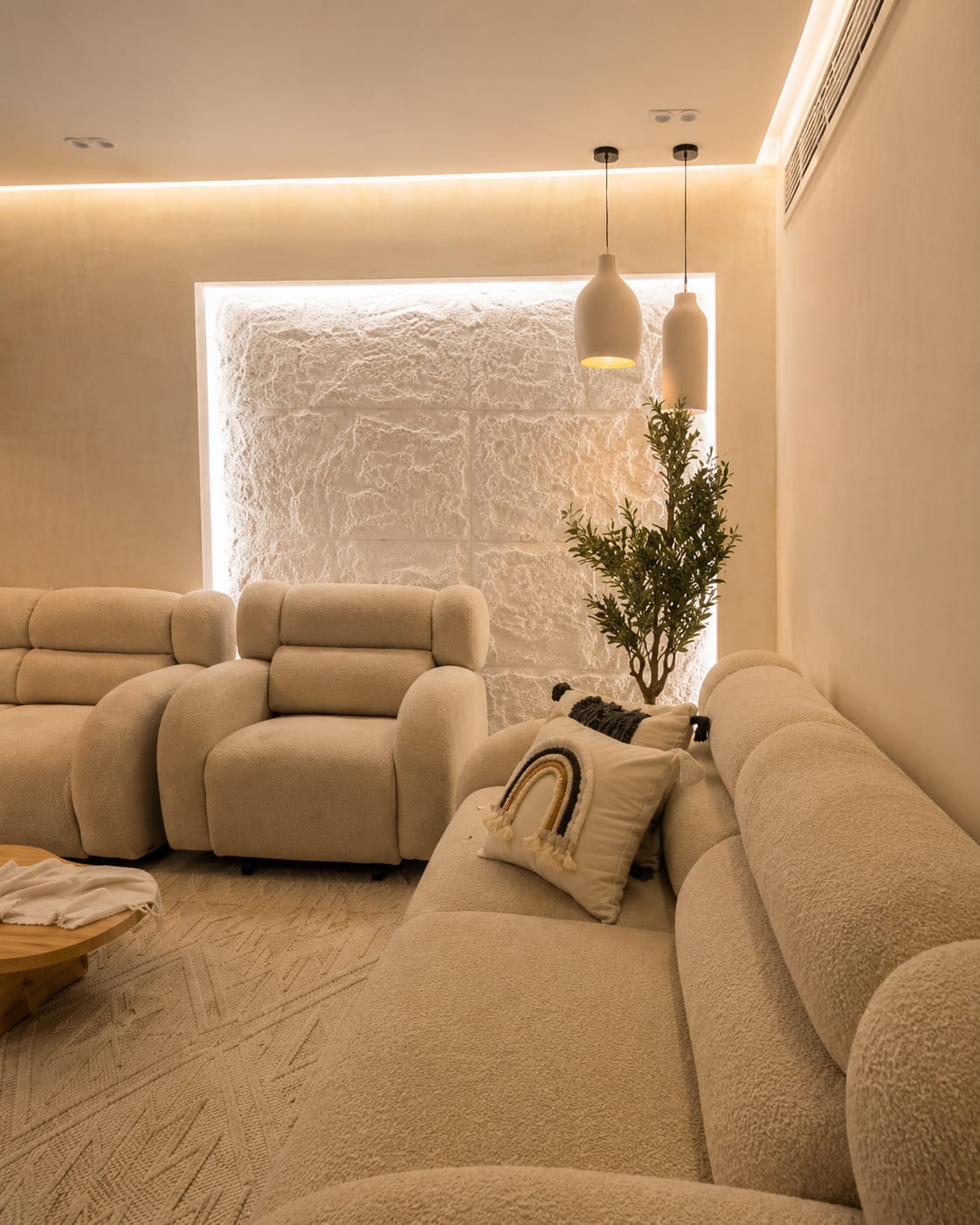 Living room at Residence 207
